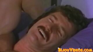 Bearded retro hottie Al Parker gets his sweet ass fingered and drilled