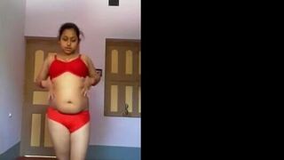 Indian Beauty Strips Down in Homemade Video