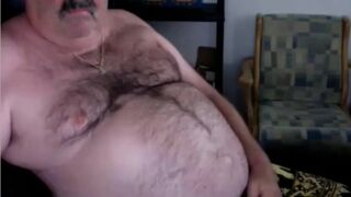 Grandpa Cums: Amateur Daddy Masturbates on Cam