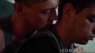 Hot gays Michael Delray and Pierce Paris in sensual anal sex