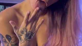 OnlyFans Leaked - Tattooed Teen Rebeca Vega Is Oozing With Pussy Juices While Using A