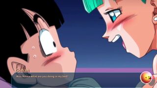 bulma adventure Android 18 & Gohan