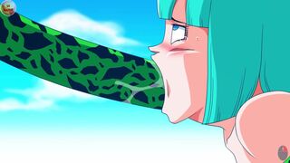 bulma adventure Bulma x Cell