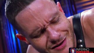 InfernoDungeon.com - Muscular men's fist fucking after blowjobs and doggy style