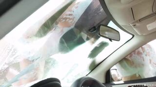 TS carwash babe Victoria Grant analed by customer