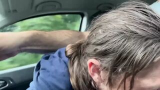 Faphouse - Street Whore Gives Road Head. This Slut Polishes My Knob While Driving