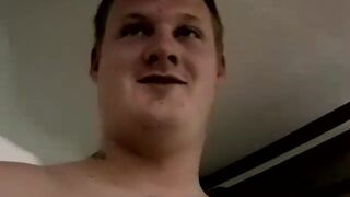 JoeSchmoeXXX.com - Chubby straight guy Chez gets his stiff dick sucked by a horny dud