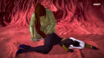 Anal - Futa - Orc X Martian Queen Tyrahnee 1 Серия