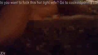 Hot Wife Moans Like Japanese when her Neighbor Fucks her