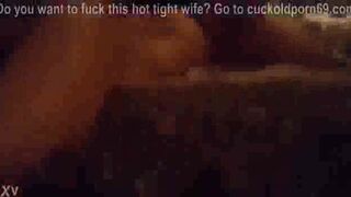 Hot Wife Moans Like Japanese when her Neighbor Fucks her