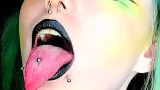 tiktok ahegao teen cum tribute