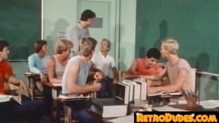 RetroDudes.com - Vintage gay studs bareback fuck until hot cum erupts