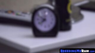 BreedingMeRaw.com - Bottom butt buddy blows and takes big black cock up the ass