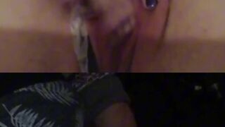 Hot teen shaking orgasm on video chat