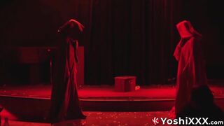 Yoshi Kawasaki and Axel Abysse are fisting each other in deviant live sex show