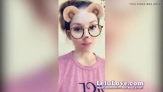 Lelu Love- VLOG: Shower And Vlogging While Sucking Fucking