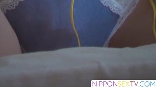 NipponSexTV.com - Cute Japanese babe filmed playing with secret camera