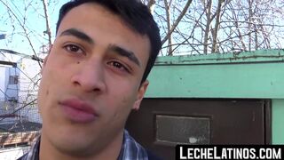 LecheLatinos.com - Straight jock's raw breeding and facial for cash in a kinky encoun