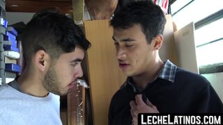 LecheLatinos.com - Straight jock's raw breeding and facial for cash in a kinky encoun