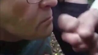 Sucking Cock in the Woods