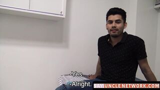 SayUncleNetwork.com - Straight Latino's passionate cock sucking before raw anal pound