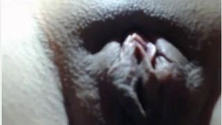 Big Tits Webcam Girl Fingers Her Pussy