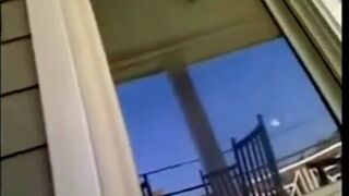 Teen Masturbates Outside, Neighbors Watch