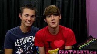 RawTwinkys.com - Naughty twink Jacobey wants Elijahs bare cock up his ass now