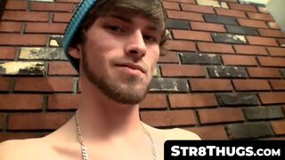 Str8Thugs.com - Twink Dakota's floor-spattering cum shot after a heated jerk off sess