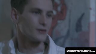 DisruptiveMovie.com - Pierce Paris teaches Trevor Harris how to suck big dicks like a