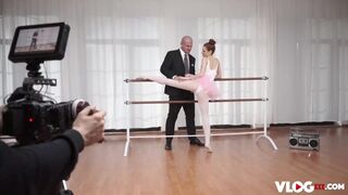 Petite Lina Joy Performs Awesome Ballet Fuck