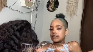 Tiffany Lannette licked by ebony lesbian (FULL 24 min on OF)