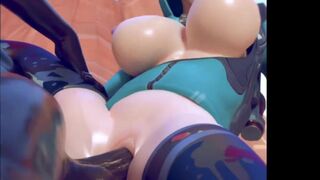 [Blacked] Tracer Graffiti Fuck [Grand Cupido]( Overwatch )