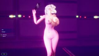 Subverse - Sexy blonde beckon with her sexy body and removed panties