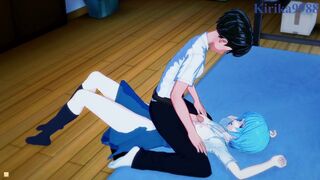 Rei Ayanami and Shinji Ikari have intense sex at home. - Neon Genesis Evangelion Hentai
