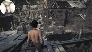 RISE OF THE TOMB RAIDER NUDE EDITION COCK CAM GAMEPLAY #14