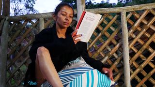 Native Pocahontas latina colombian,reading school girl masturbates touches herself reading nerdy gir