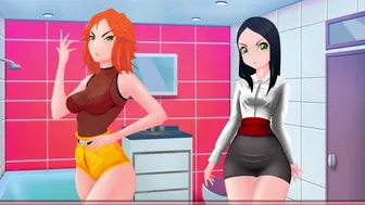 [Gameplay] Two Slices Of Love - Ep 3 - Locked In A Bathroom By MissKitty2K