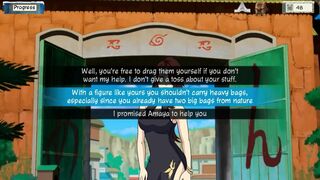 [Gameplay] Naruto Hentai - Naruto Trainer [v0.XVII.2] Part 82 Outside Blowjob By L...