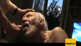 Grandpa Sucking Off a Hunk