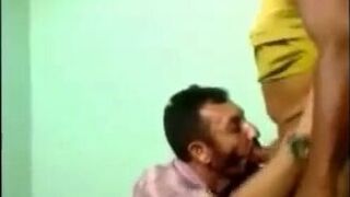 Sucking the Bartender's Dad's Cock