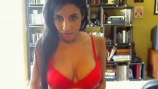 Indian Amateur with Big Boobs on Webcam