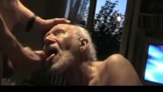 Grandpa Sucking Off a Hunk