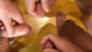 French Gay Group Masturbation Orgy