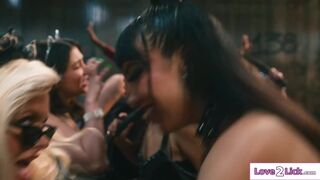 All girl gangs battling it out with sex