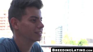 BreedingLatino.com - After drinks outside these two twinks have hot raw sex