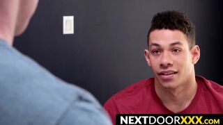 NextDoorXXX.com - Inked hunk Markie More sucked off and barebacked by a hungry lover