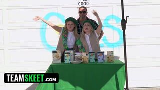 Girl Scouts Coco Lovelock & Haley Spades Getting Their Pussies Fucked By Their Customers