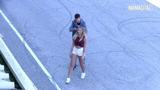 Beautiful Serbian Teen Vyvan Hill Gets A Big Fat Cock Outdoors