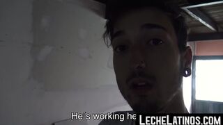 LecheLatinos.com - Amateur twink takes money to let a married man raw fuck his ass